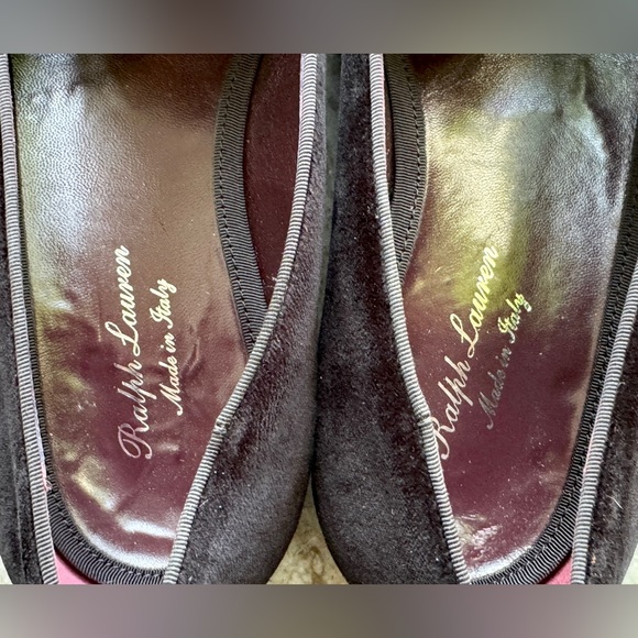 RALPH LAUREN PURPLE LABEL ALONZO Velvet Stubb Formal Slipper Loafer 10.5 Wootton main image 10